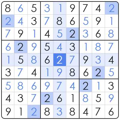medium sudoku puzzle